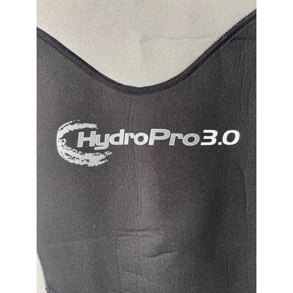 Adult HydroPro 3.0 Wetsuit Gray Black Neoprene Scuba Surfing Diving Size S - Picture 4 of 5